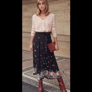 Sezane Bettani maxi skirt. 36 S. 3 buttons to sew